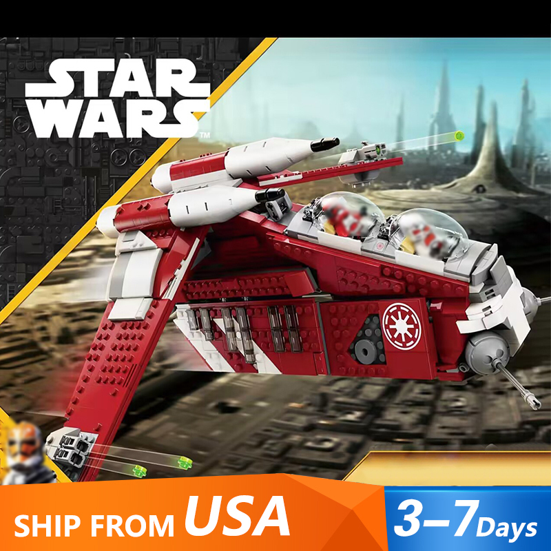 [Pre-Sale] Coruscant Guard Gunship Star Wars Movie & Games 75354 US Warehouse Express