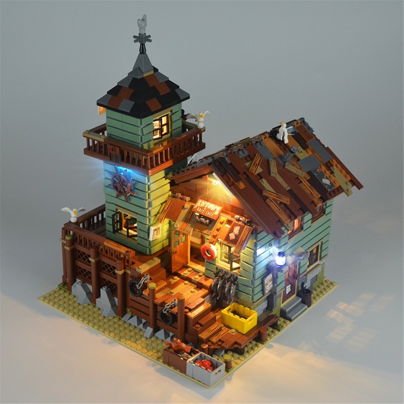 LED Lighting Kit for Old Fishing Store 21310