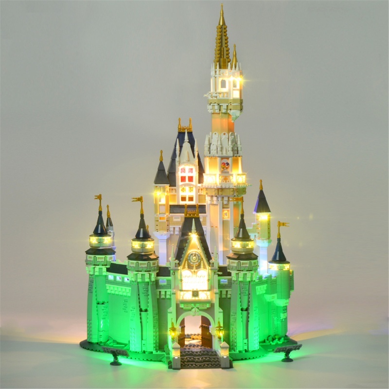 LED Lighting Kit for Disney Castle 71040