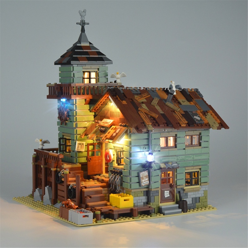 LED Lighting Kit for Old Fishing Store 21310