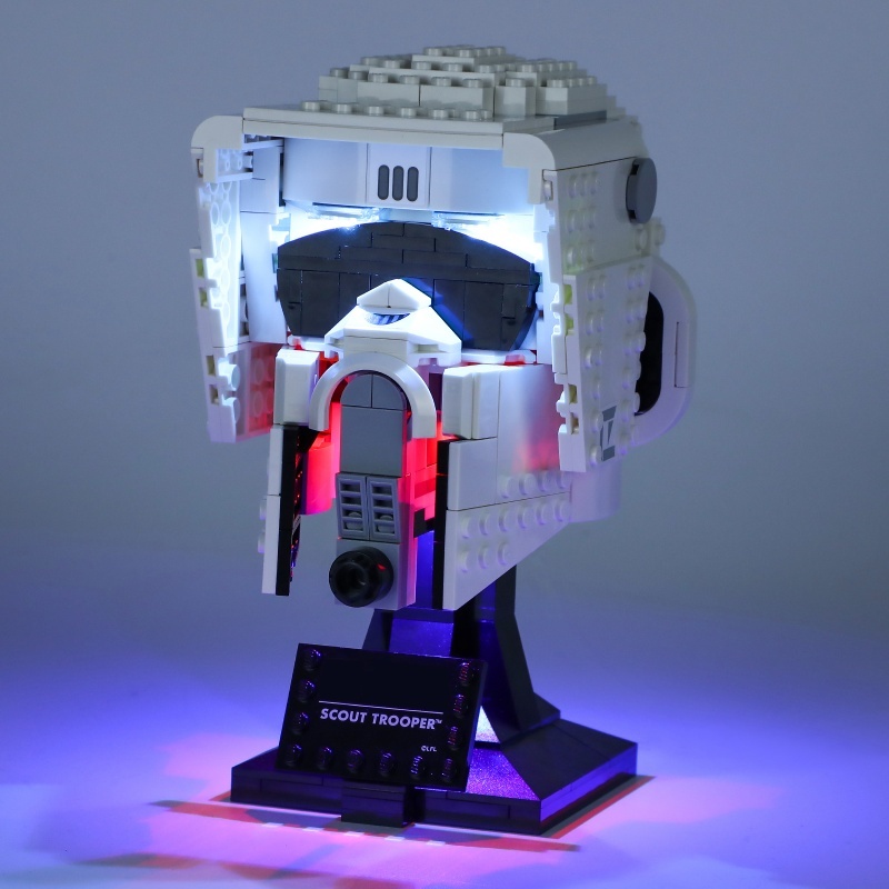 LED Lighting Kit for Scout Trooper Helmet 75305