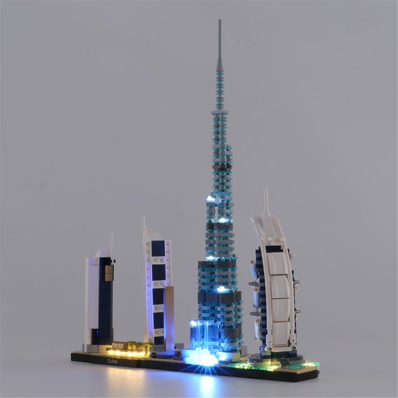 LED Lighting Kit for dubai skyline 21052
