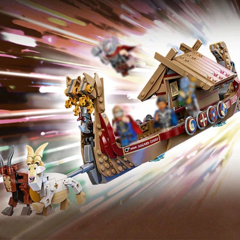 The Goat Boat Super heroes 76208