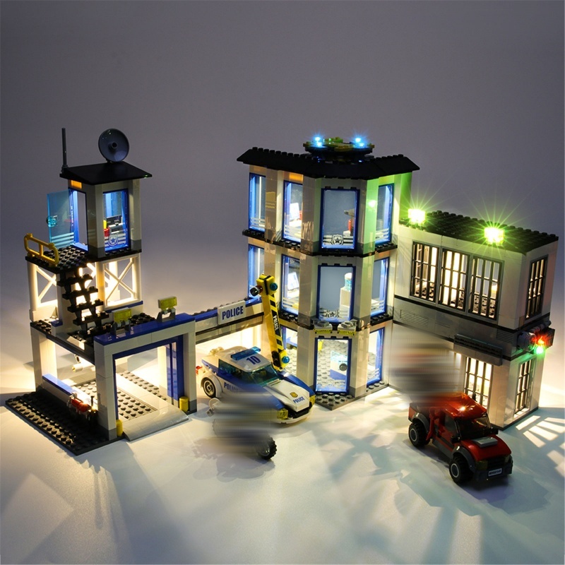 LED Lighting Kit for Police Station 60141