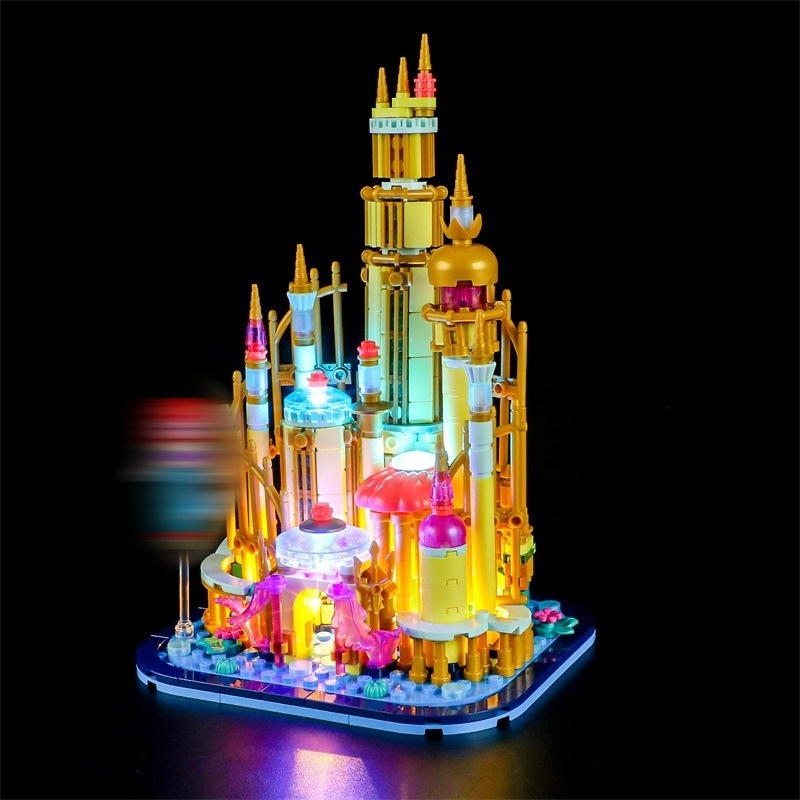 LED Lighting Kit for Mini Disney Ariel's Castle 40708