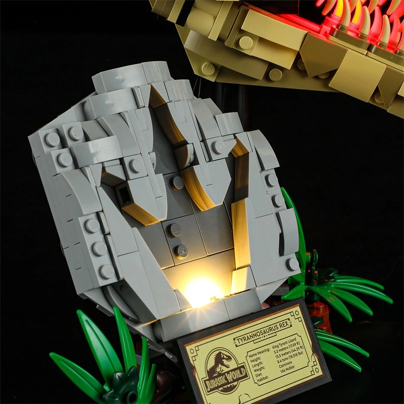 LED Lighting Kit for Dinosaur Fossils: T. rex Skull 76964