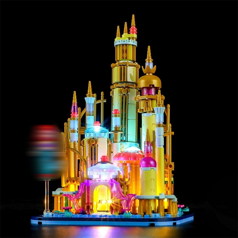 LED Lighting Kit for Mini Disney Ariel's Castle 40708