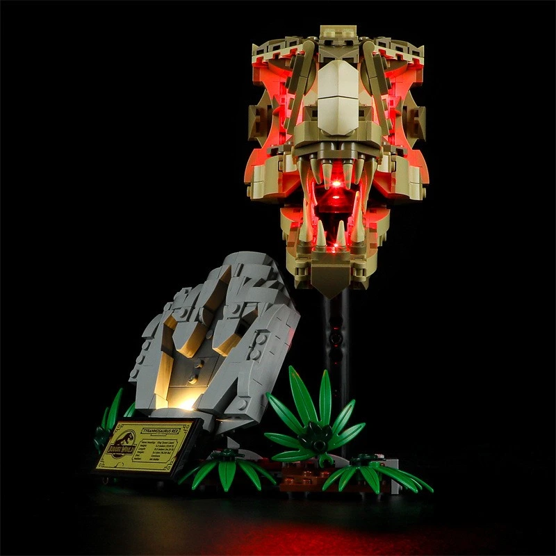 LED Lighting Kit for Dinosaur Fossils: T. rex Skull 76964