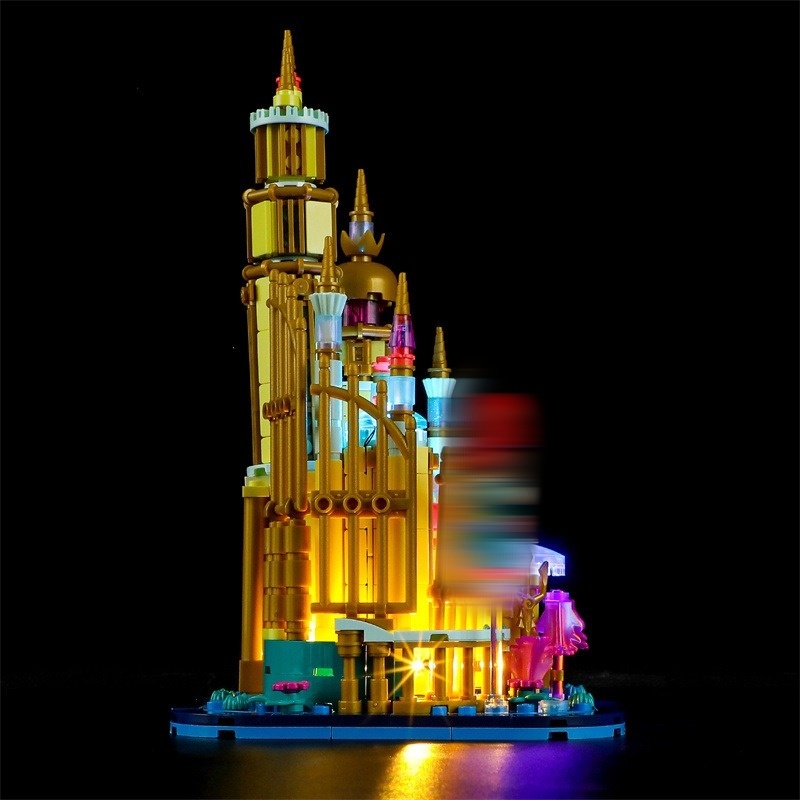 LED Lighting Kit for Mini Disney Ariel's Castle 40708