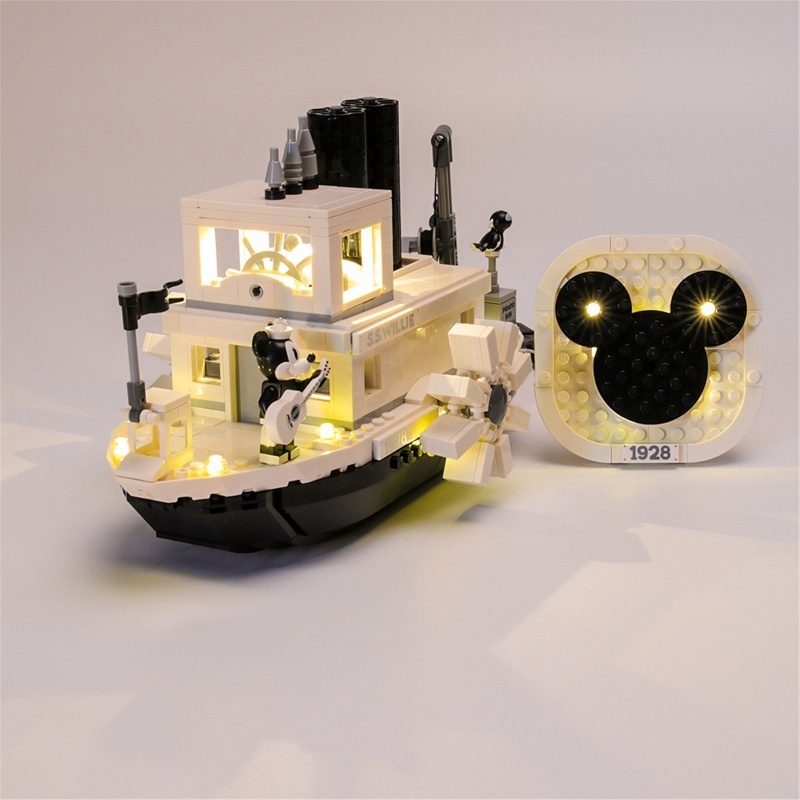 LED Lighting Kit for Steamboat Willie Ideas 21317