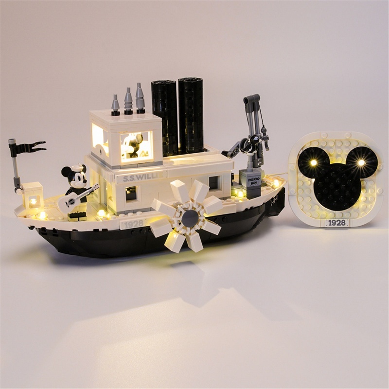 LED Lighting Kit for Steamboat Willie Ideas 21317