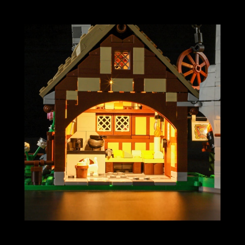 LED Lighting Kit for Medieval Town Square 10332