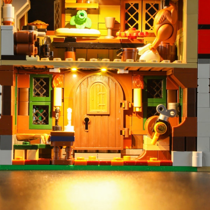 LED Lighting Kit for Medieval Town Square 10332