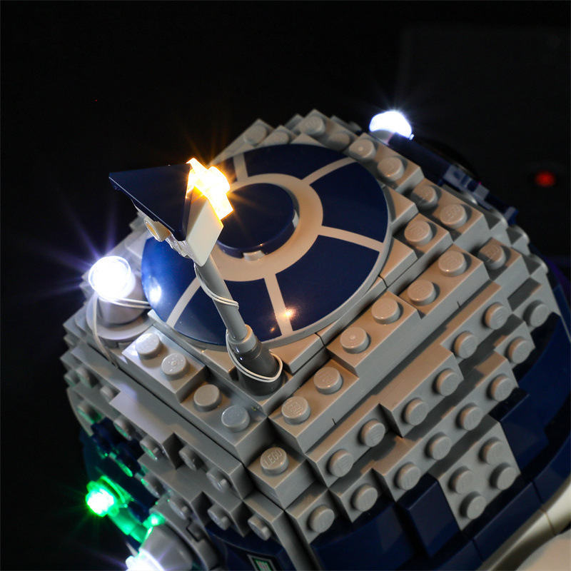 LED Lighting Kit for Buildable R2-D2 75379