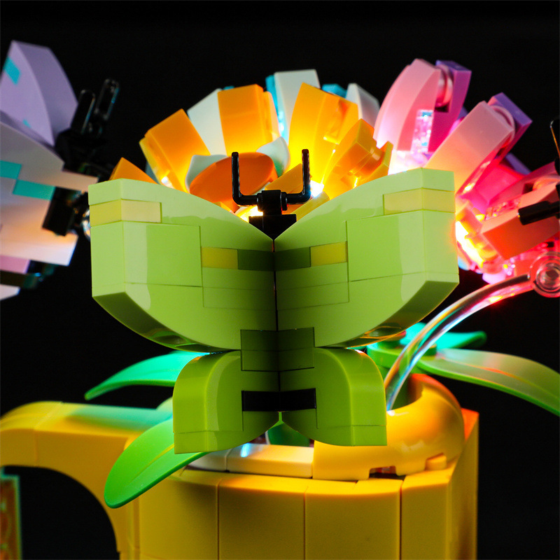 LED Lighting Kit for Flowers in Watering Can 31149