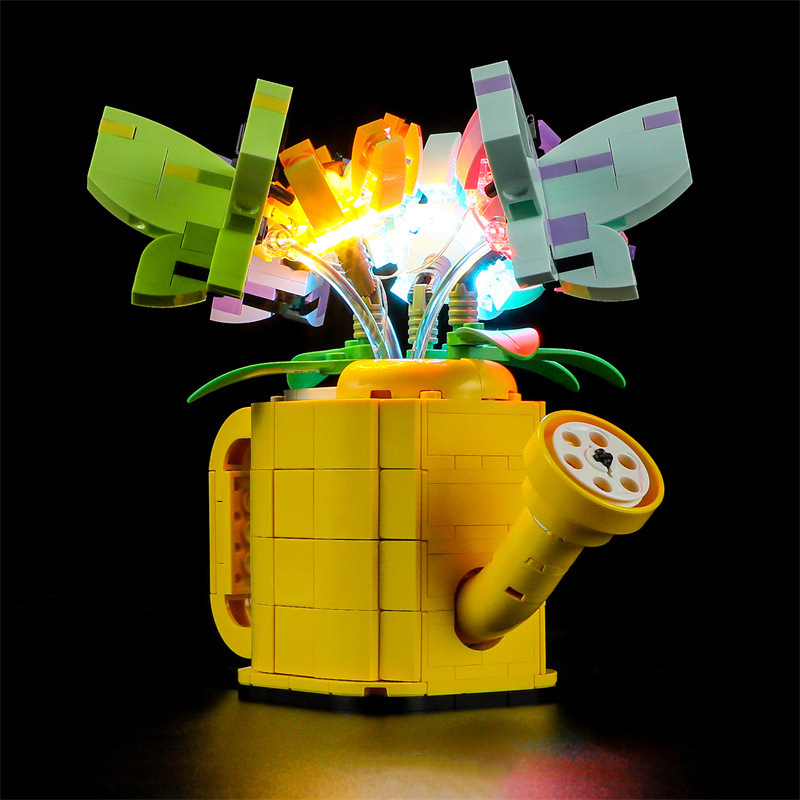 LED Lighting Kit for Flowers in Watering Can 31149