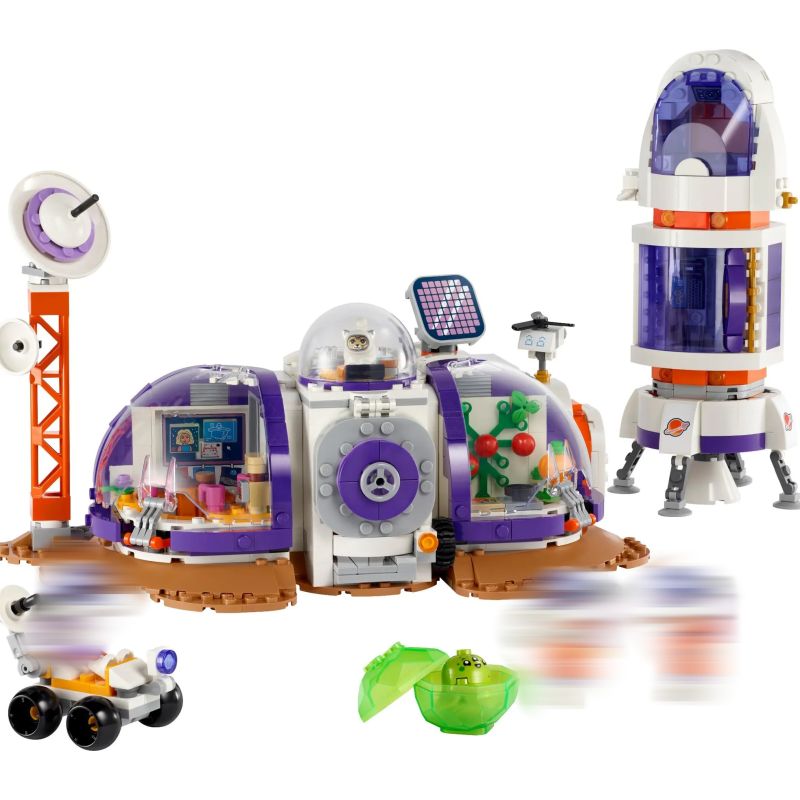 Mars Space Base and Rocket  Friends 42605