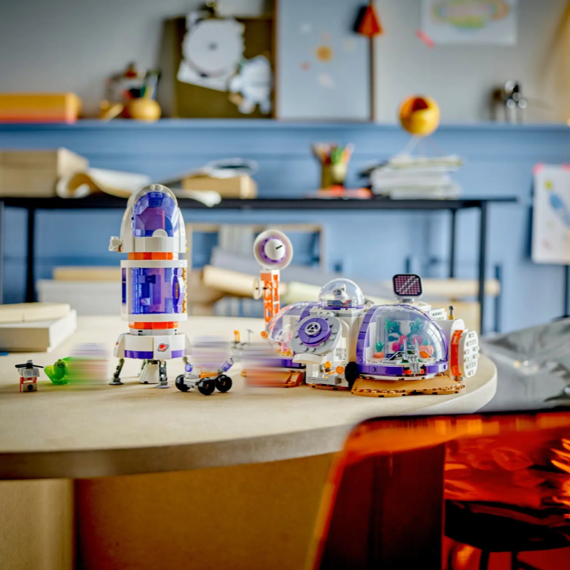 Mars Space Base and Rocket  Friends 42605