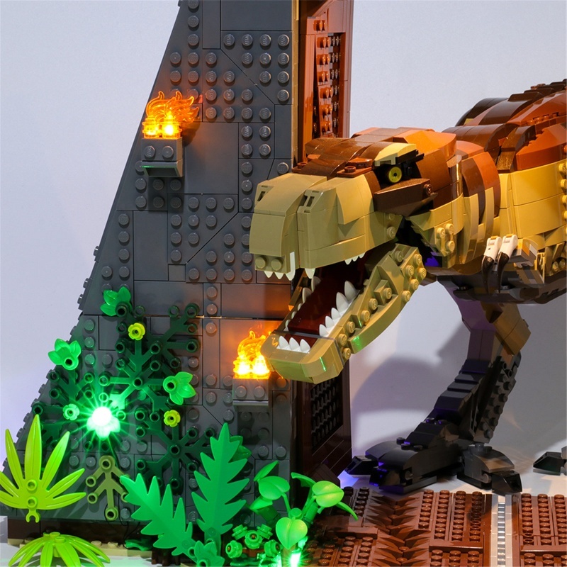 LED Lighting Kit for Jurassic Park: T. rex Rampage 75936