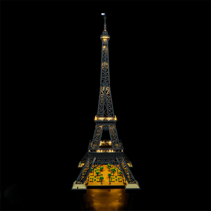 【Light Sets】Bricks LED Lighting 10307 Creator Expert Bulidings Eiffel Tower