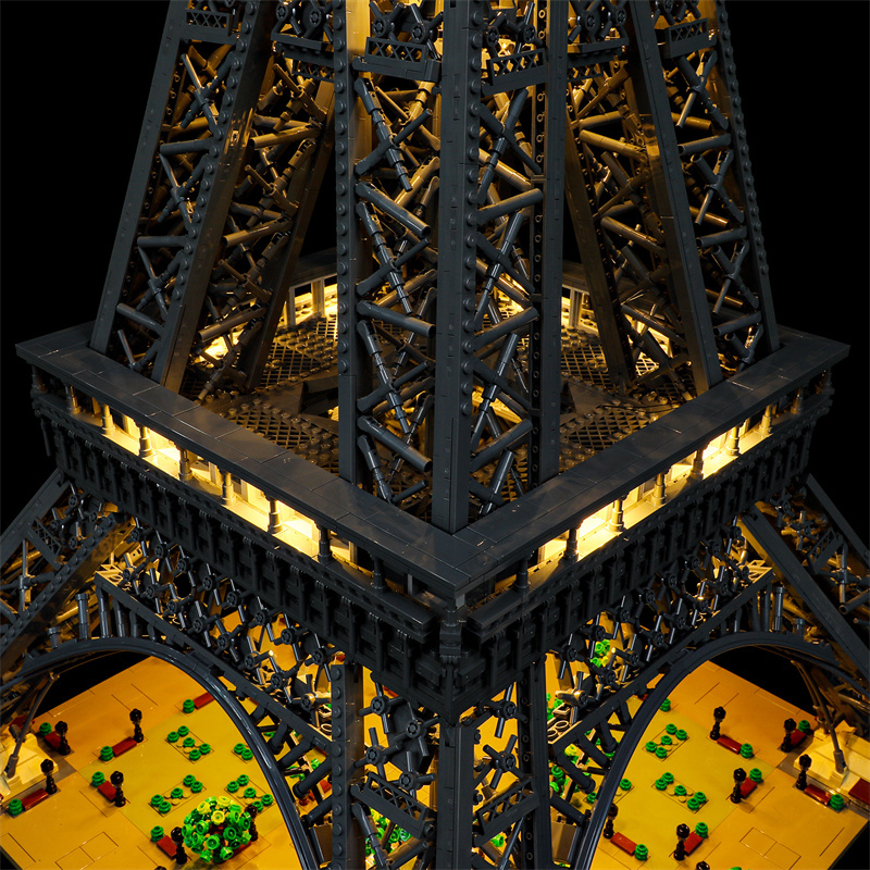 【Light Sets】Bricks LED Lighting 10307 Creator Expert Bulidings Eiffel Tower