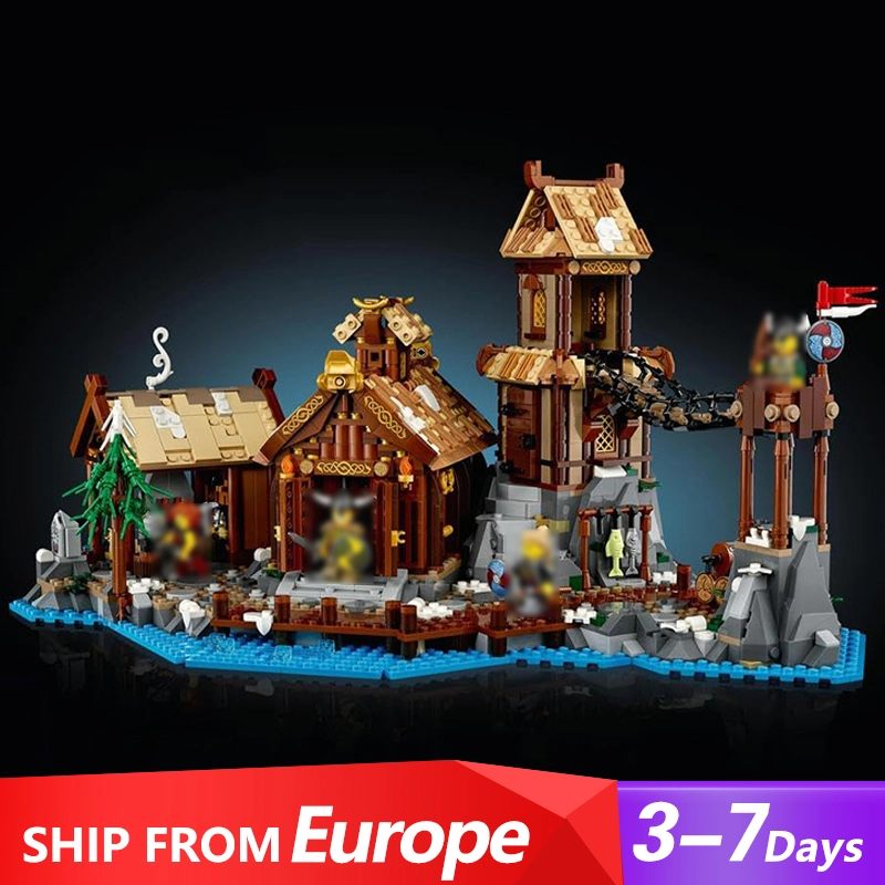 [Pre-sale] Viking Village Ideas 21343 Europe Warehouse Express