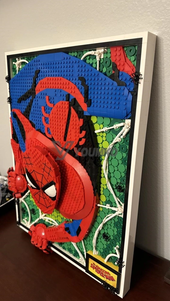 The Amazing Spider Man Pixel Art 31209 Europe Warehouse Express