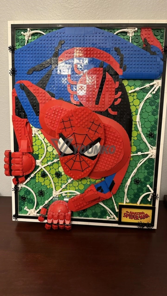 The Amazing Spider Man Pixel Art 31209 US Warehouse Express