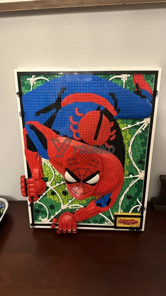 The Amazing Spider Man Pixel Art 31209 Europe Warehouse Express