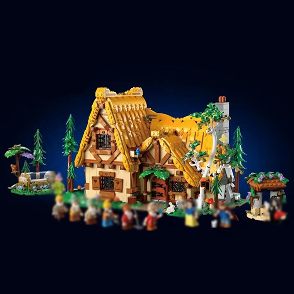 ゆき★ 白雪姫と7人のこびとが住む森の家 43242 | ディズニー™ |レゴ