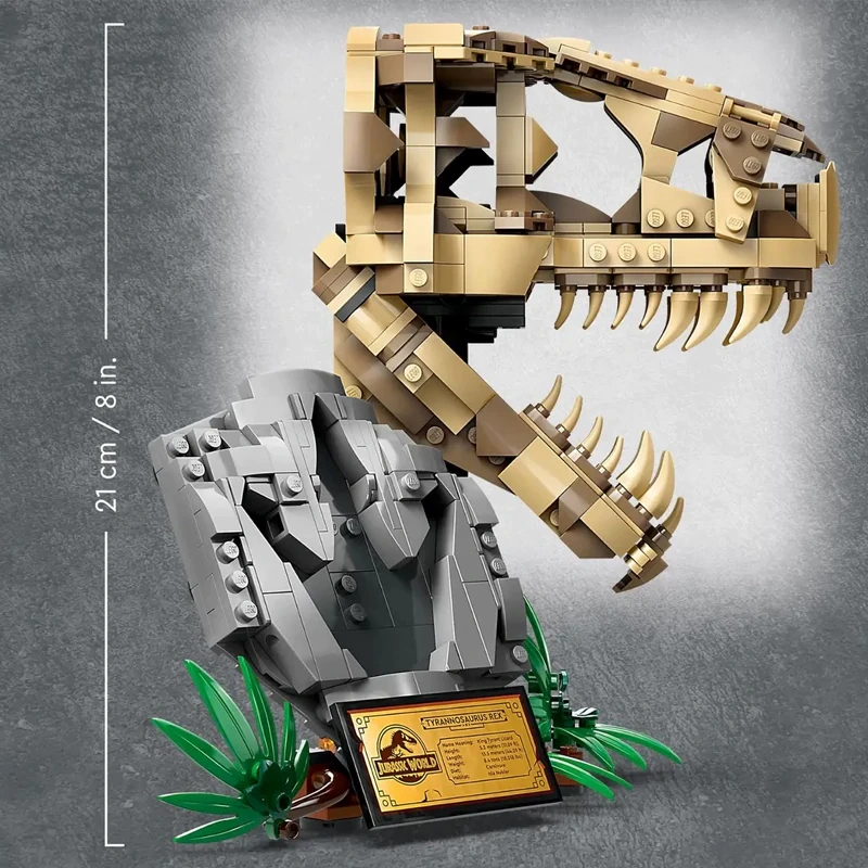 Dinosaur Fossils: T. rex Skull Jurassic World 76964