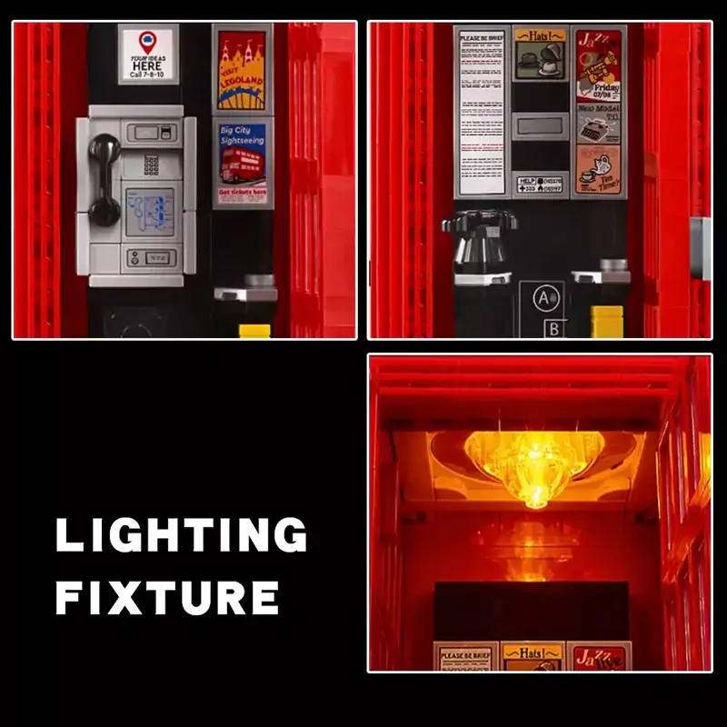 [Deal] Red London Telephone Box Creator Expert 21347
