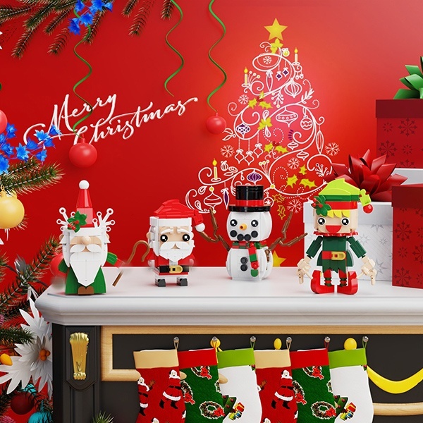 MOC F-C9576 Christmas Gift Ornaments