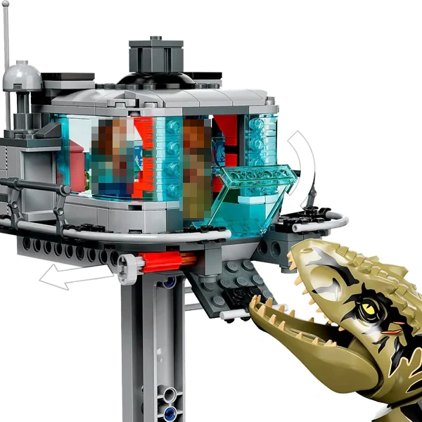 Giganotosaurus & Therizinosaurus Attack Jurassic World 76949