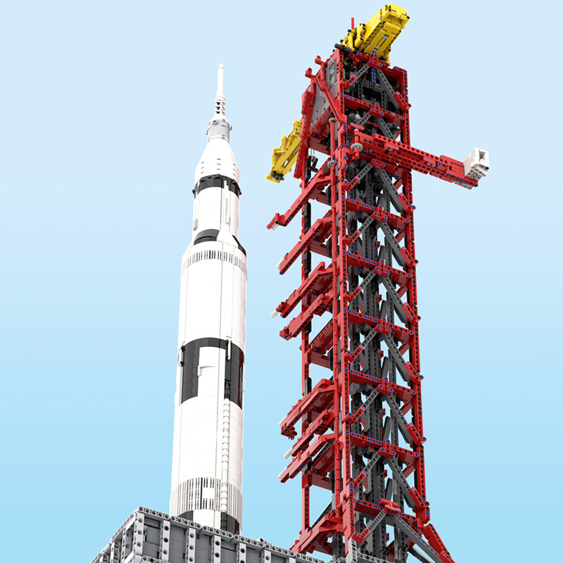 MOC 60088 Launch Tower Mk I for Saturn V (21309/92176)