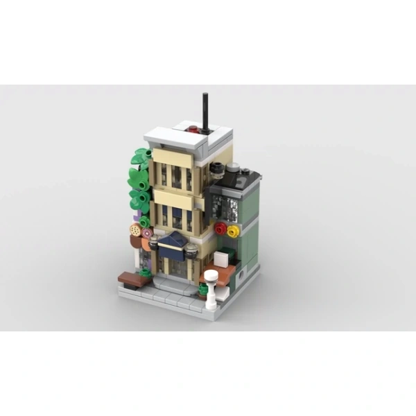 MOC 162907 Mini Modular Buildings - The Full Set Of 19