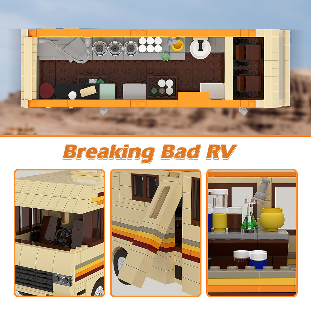 MOC F-C9062 Breaking Bad RV