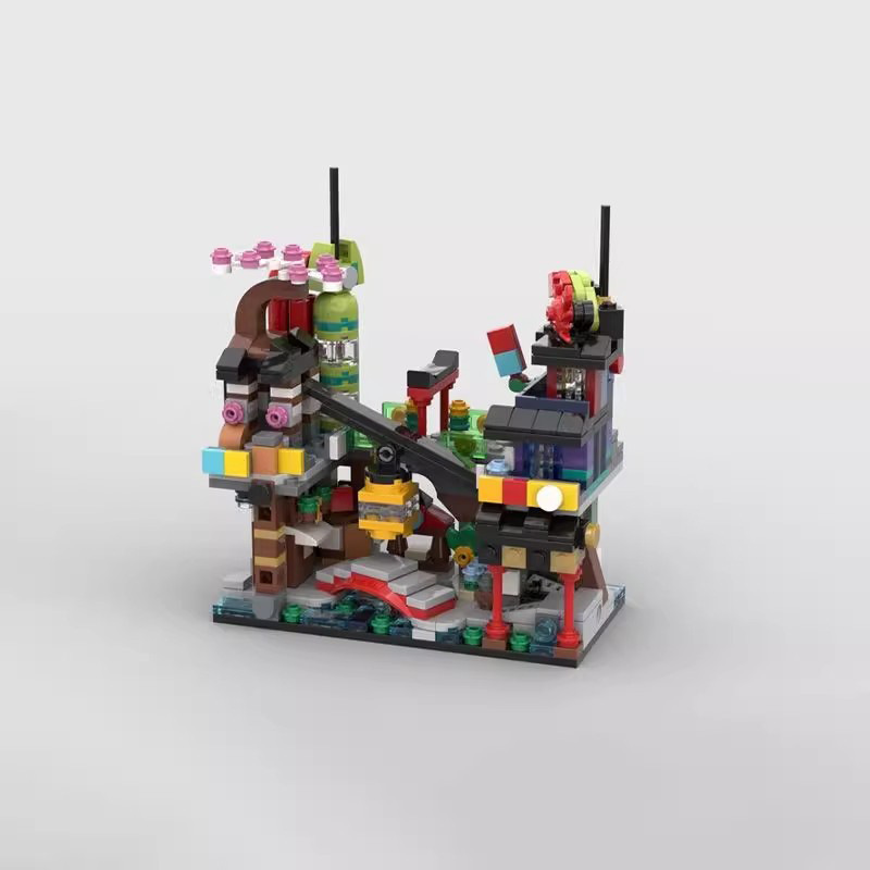 MOC 162907 Mini Modular Buildings - The Full Set Of 19