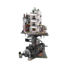 MOC 156780 Mini 76417 Gringotts Bank and Mine 1196±pcs
