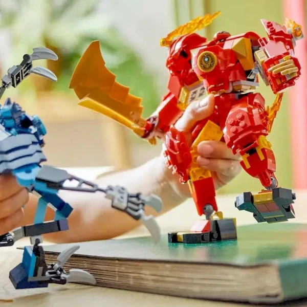 Kai's Elemental Fire Mech Ninjago 71808