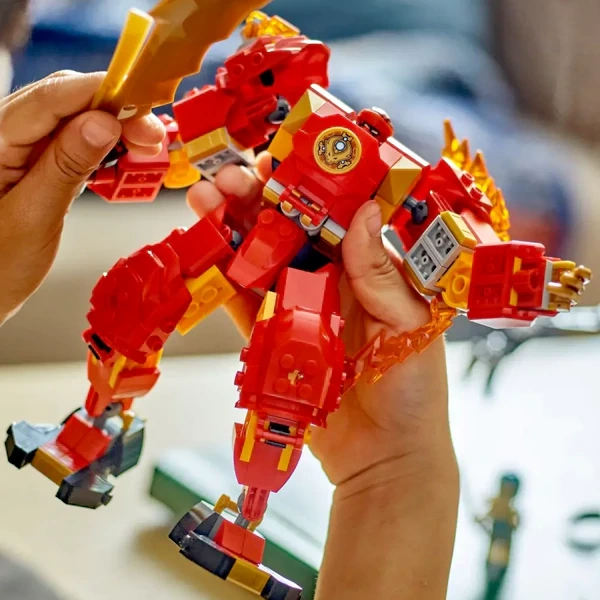 Kai's Elemental Fire Mech Ninjago 71808