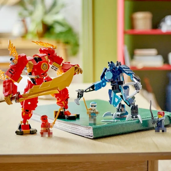 Kai's Elemental Fire Mech Ninjago 71808