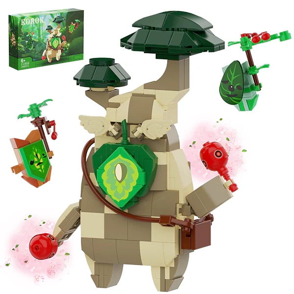 MOC F-C9558 Zelda Kingdom Of Tears Haha King Custom LEGO Model