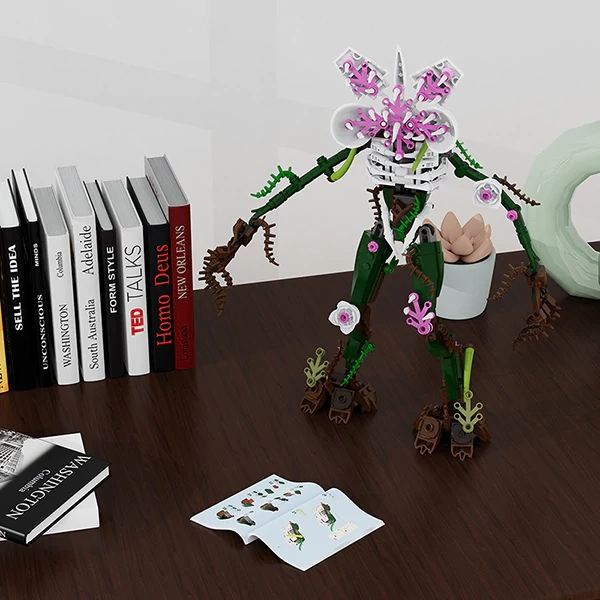 MOC F-C9119 Stranger Things-Orchid Monster