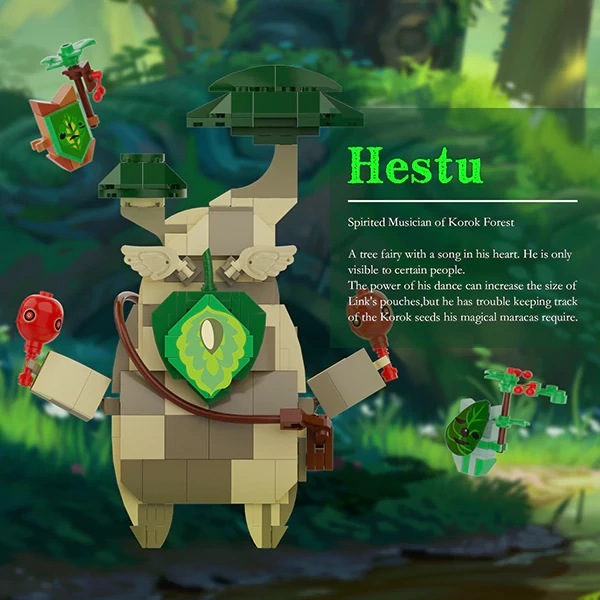 MOC F-C9558 Zelda Kingdom Of Tears Haha King Custom LEGO Model