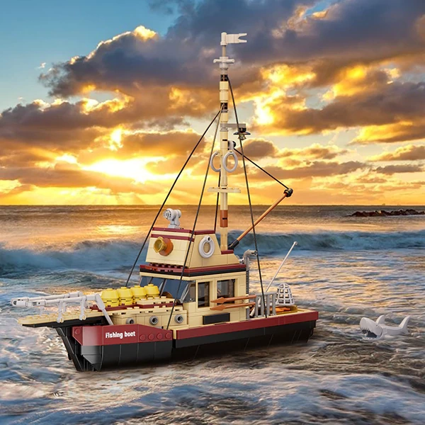 MOC F C9686 Old Fishing Boat
