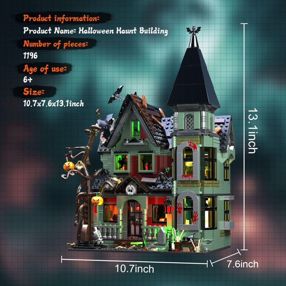 MOC F-C9987 Haunted House