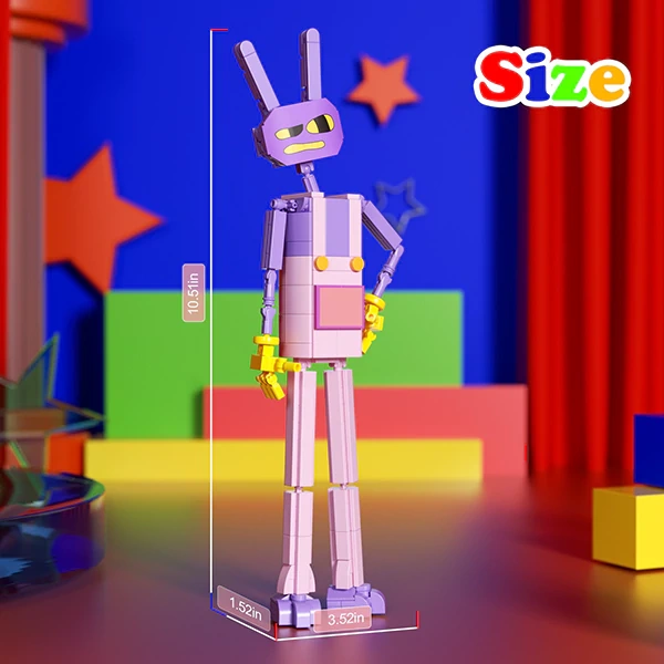 MOC F-C9853Y02 The Amazing Digital Circus Jax