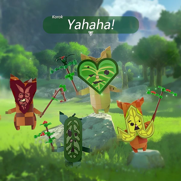 MOC F-C9559 Zelda Series Yahaha Combination