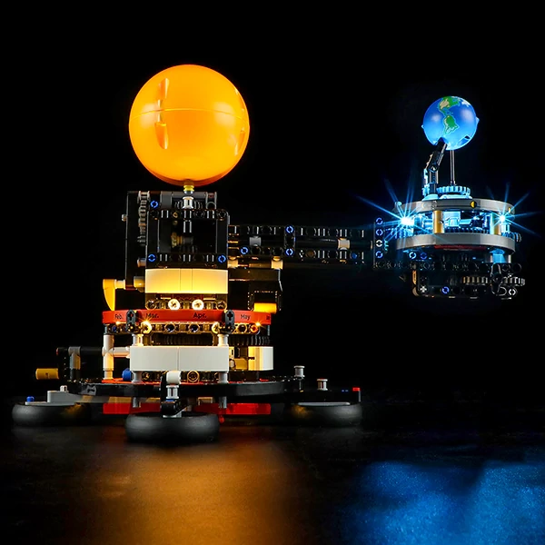 LED Lighting Kit for Planet Earth and Moon in Orbit 42179